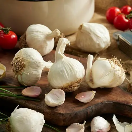 Produktbild: Steckzwiebeln Morado (500 gr) - Frühlingszwiebeln - Hoher Qualität aus Holland (kein Samen) - Mild scharfe Gemüsezwiebel - Steckzwiebel größe 14-21 mm