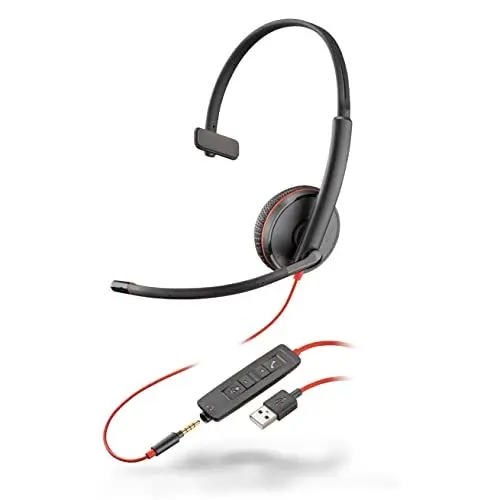 Produktbild: Plantronics Blackwire C3215 Auricular Monoaural Negro