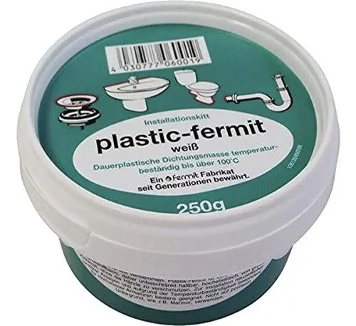 Produktbild: Plastic-Fermit-Aqua 5343 | Installationskit | weiß | 250g Dose