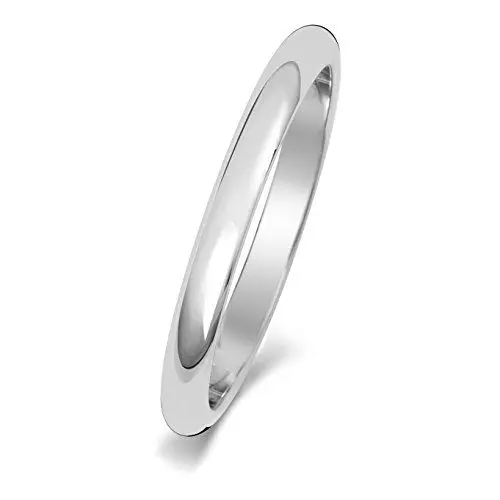 Produktbild: Platin 950 2mm D-Form Herren/Damen - Trauring/Ehering/Hochzeitsring TRS15031PT950RSJ
