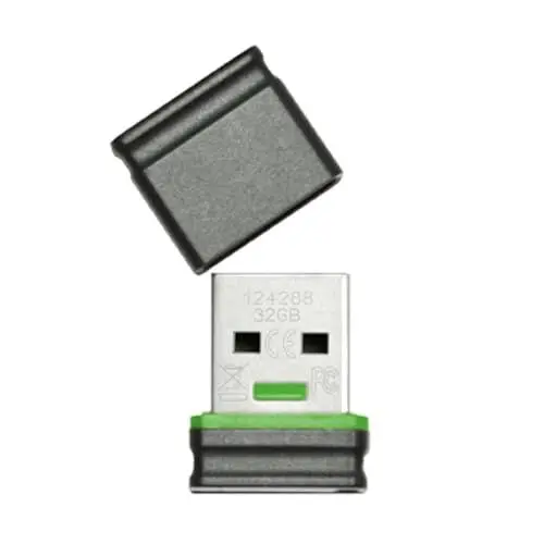 Produktbild: PLATINUM 32GB Mini USB-Stick USB 2.0 schwarz (177543)