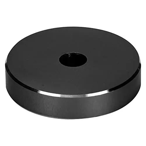 Produktbild: Schallplatten Adapter, 45 RPM Record Adapter, Plattenspieler Adapter, 45 U/min Plattenspieleradapter Großloch-Umrüstplatte Schwarzer Klemmadapter für die meisten Großloch-Schallplatten(Schwarz)