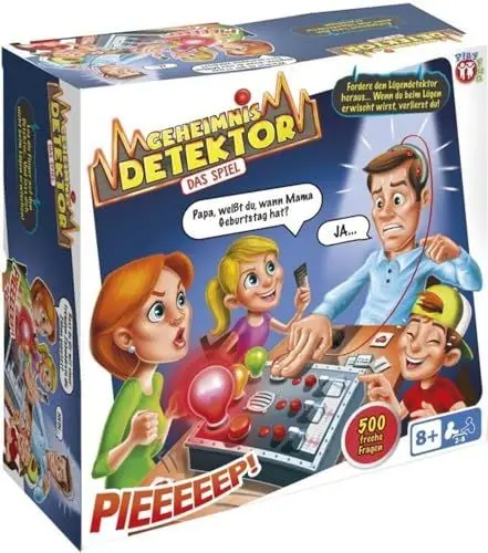 Produktbild: PLAY FUN BY IMC TOYS Geheimnis Detektor auf Deutsch | Fun brettspiel für Kinder ab 8 Jahren