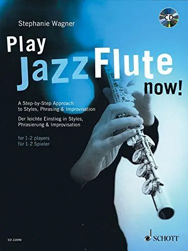 Produktbild: Play Jazz Flute - now!: Der leichte Einstieg in Styles, Phrasierung und Improvisation. Flöte. Lehrbuch.