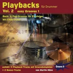 Produktbild: Playbacks für Drummer Vol.2 - Anfänger CD zum üben für Schlagzeug Drumset Drums