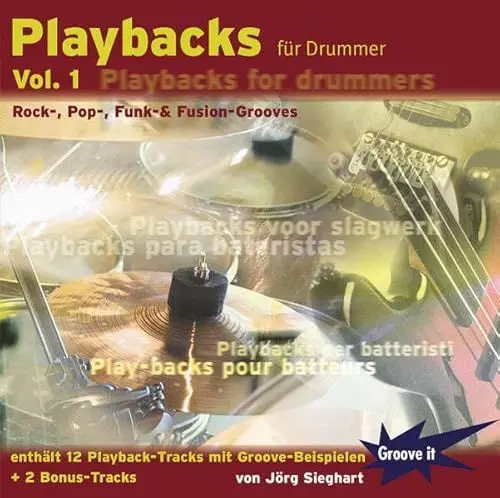 Produktbild: Playbacks für Drummer Vol. 1 - Playalong Übungs-CD für Schlagzeuger / Drums
