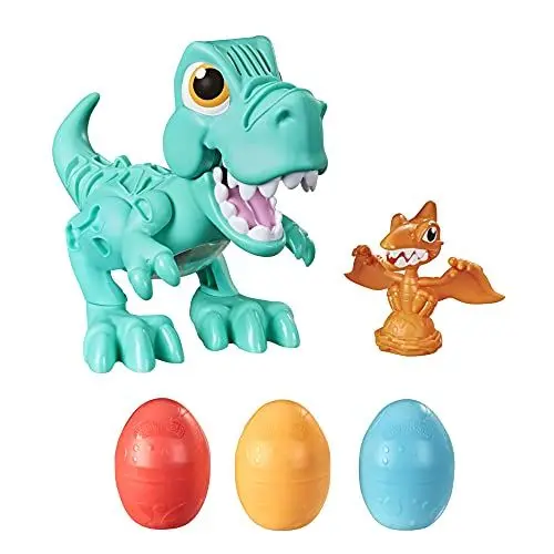 Produktbild: Play-Doh Dino Crew Gefräßiger Tyrannosaurus, Spielzeug für Kinder ab 3 Jahren mit lustigen Dinogeräuschen, Multi Colour