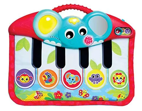Produktbild: Playgro Füßchenklavier mit Musik und Lichteffekten, Ab 0 Monaten, Mehrfarbig, 40196