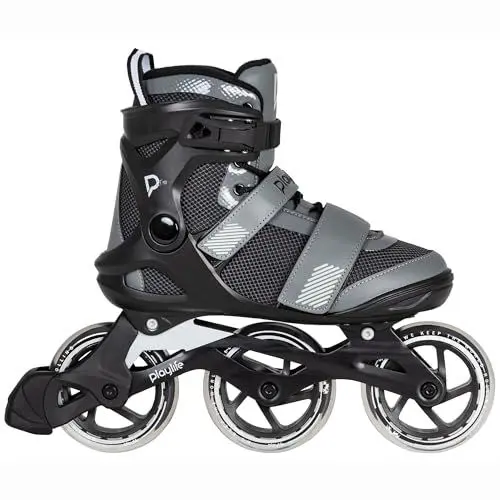 Produktbild: Playlife Inline Skate GT Black Grey 110, für Fitness, für Damen und Herren