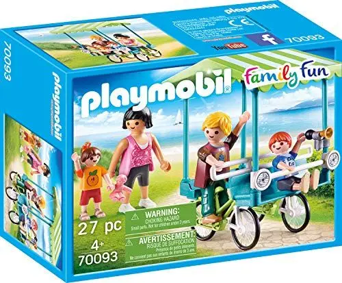 Produktbild: PLAYMOBIL 70093 Family Fun Familien-Fahrrad