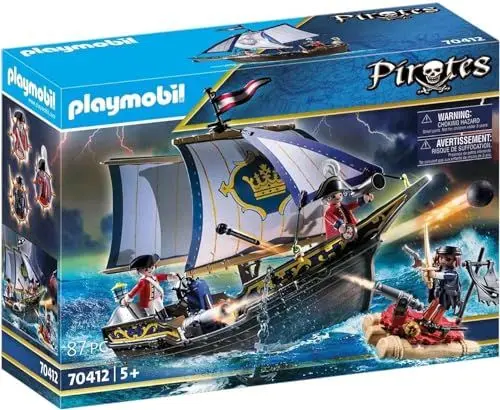 Produktbild: PLAYMOBIL 70412 Pirates Rotrocksegler
