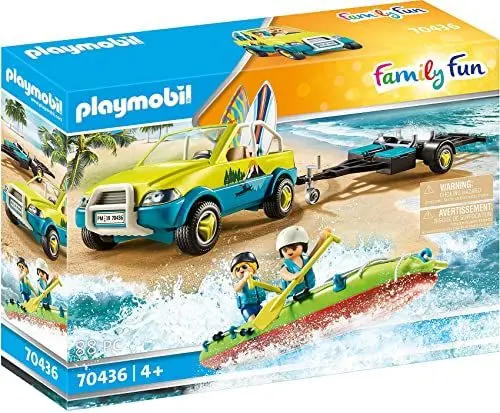 Produktbild: PLAYMOBIL 70436 Strandauto mit Kanuanhänger