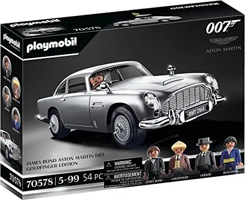 Produktbild: PLAYMOBIL 70578 James Bond Aston Martin DB5 - Goldfinger Edition, Für James-Bond-Fans, Sammler und Kinder von 5-99 Jahren