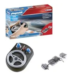 Produktbild: PLAYMOBIL City Action 71397 RC-Fahrzeuge RC-Modul-Set Bluetooth, umfangreiches Set zum Aufrüsten aller RC-fähigen PLAYMOBIL-Fahrzeuge, für kleine und große Rennfahrer, Spielzeug für Kinder ab 6 Jahren