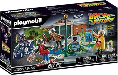 Produktbild: PLAYMOBIL Back to The Future 70634 Part II Verfolgung mit Hoverboard, Ab 5 Jahren