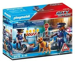 Produktbild: PLAYMOBIL City Action 6878 Polizei-Straßensperre, Ab 5 Jahren