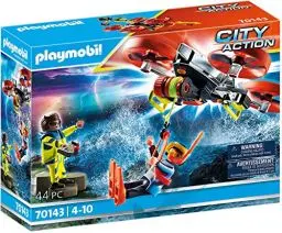 Produktbild: PLAYMOBIL City Action 70143 Seenot: Taucher-Bergung mit Rettungsdrohne