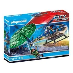 Produktbild: PLAYMOBIL | City Action | Polizei-Hubschrauber | Spielzeug für Kinder ab 4 Jahren | 70569