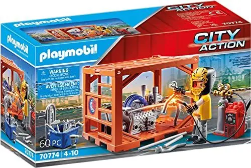 Produktbild: PLAYMOBIL City Action 70774 Containerfertigung, Ab 4 Jahren