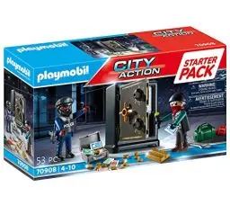 Produktbild: PLAYMOBIL City Action 70908 Starter Pack Tresorknacker, Spielzeug für Kinder ab 4 Jahren