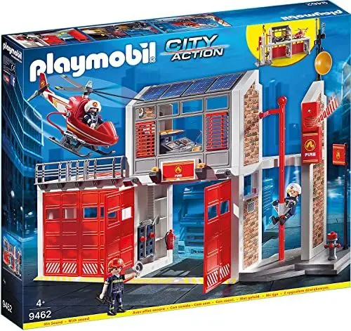 Produktbild: PLAYMOBIL City Action 9462 Große Feuerwache mit Soundeffekten, Ab 5 Jahren