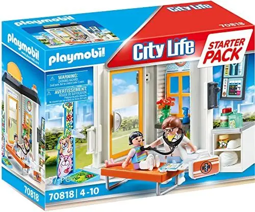 Produktbild: PLAYMOBIL City Life 70818 Starter Pack Kinderärztin, Spielzeug für Kinder ab 4 Jahren