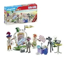 Produktbild: PLAYMOBIL City Life 71367 Promo Pack Hochzeits Fotobox, Zauberhafte Fotos von der Hochzeitsfeier, fantasievoller Spielspaß mit Masken und vielen Accessoires, Spielzeug für Kinder ab 4 Jahren