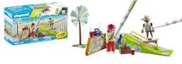 Produktbild: PLAYMOBIL Color 71515 Skatepark, waghalsige Stunts mit dem Skateboard, mit wasserlöslichen Stiften, Schwamm und zahlreichem Zubehör, kreatives Spielzeug für Kinder ab 6 Jahren