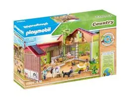 Produktbild: PLAYMOBIL Country 71304 Großer Bauernhof, aus nachhaltigem Material mit vielen Funktionen und Zubehör, Spielzeug für Kinder ab 4 Jahren