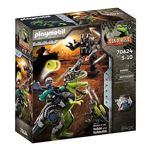 Produktbild: PLAYMOBIL Dino Rise 70624 T-Rex: Gefecht der Giganten, Ab 5 Jahren