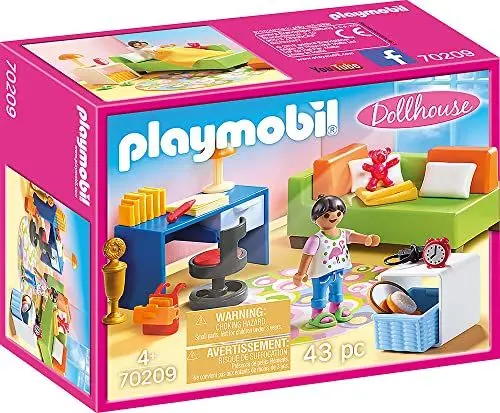 Produktbild: PLAYMOBIL Dollhouse 70209 Jugendzimmer mit Mädchenfigur und Zubehör, Ab 4 Jahren