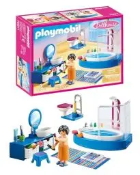 Produktbild: PLAYMOBIL Dollhouse 70211 Badezimmer, Ab 4 Jahren