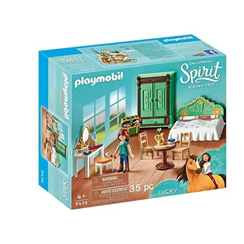 Produktbild: PLAYMOBIL DreamWorks Spirit 9476 Luckys Schlafzimmer, Ab 4 Jahren