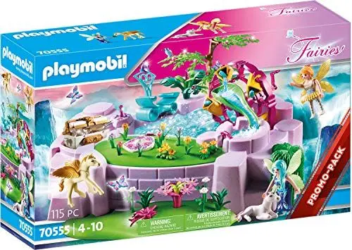 Produktbild: PLAYMOBIL Fairies 70555 Zaubersee im Feenland, Zum Bespielen mit Wasser, Für Kinder von 4-10 Jahren