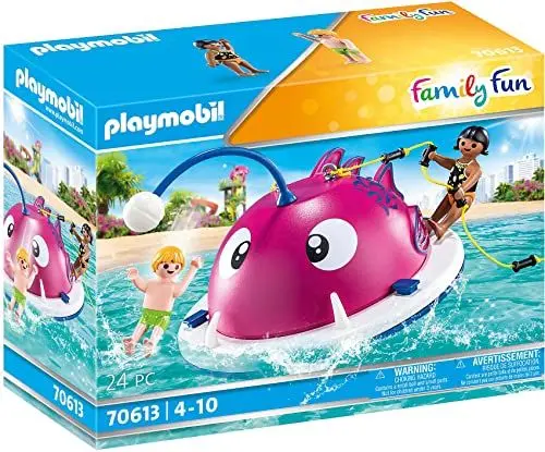 Produktbild: PLAYMOBIL Family Fun 70613 Kletter-Schwimminsel, Schwimmfähig, Ab 4 Jahren