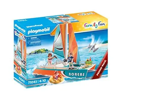 Produktbild: PLAYMOBIL Family Fun 71043 Katamaran, schwimmfähig, ab 4 Jahren
