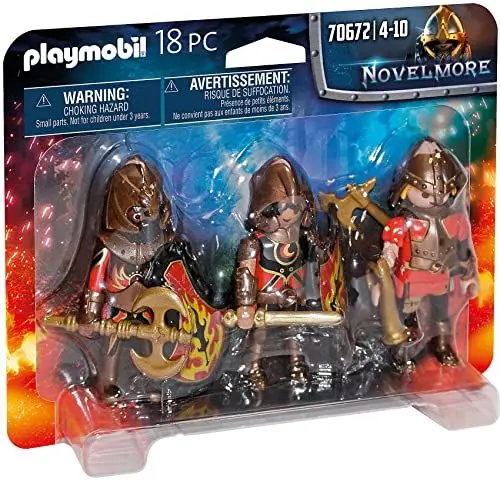 Produktbild: PLAYMOBIL Novelmore 70762 3er Set Burnham Raiders, Ab 4 Jahren
