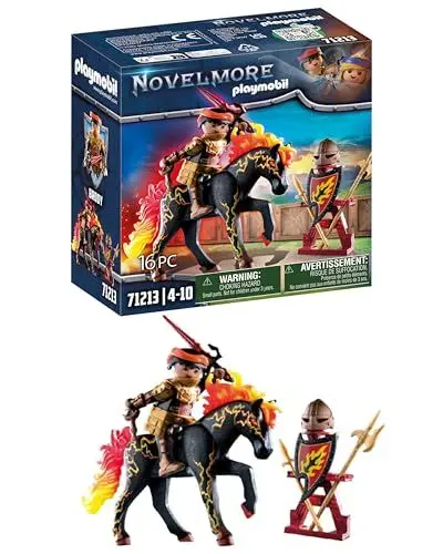 Produktbild: PLAYMOBIL Novelmore 71213 Burnham Raiders - Feuerritter, Spielzeug für Kinder ab 4 Jahren