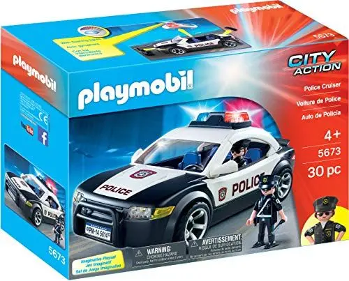 Produktbild: PLAYMOBIL 5673 Policía Toy, Schwarz/Weiß
