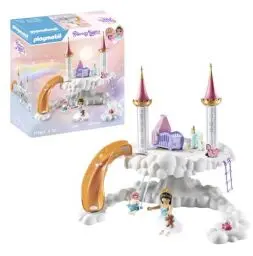 Produktbild: PLAYMOBIL Princess Magic 71360 Himmlische Babywolke, magisches Kinderzimmer in den Wolken, inklusive Babywiege, Schaukelpferd, Teddybär und mehr, Spielzeug für Kinder ab 4 Jahren