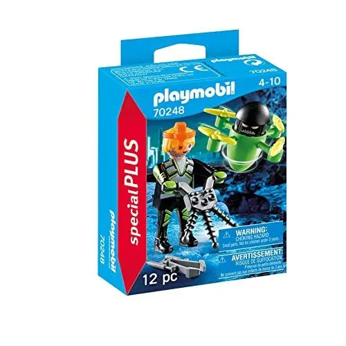 Produktbild: PLAYMOBIL Special Plus 70248 Agent mit Drohne, ab 4 Jahren
