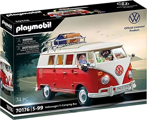 Produktbild: PLAYMOBIL | Volkswagen | T1 Camping Bus |Sammelauto | Für Kinder und Erwachsene | 70176