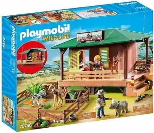 Produktbild: PLAYMOBIL Wild Life 70766 Rangerstation mit Tieraufzucht, Ab 4 Jahren