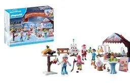 Produktbild: PLAYMOBIL | Adventskalender für Kinder| Ausflug auf den Weihnachtsmarkt | winterliches Abenteuerspielzeug | Mit bunten Figuren und Accessoires| Ab 4 Jahren | 71472