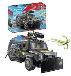 Produktbild: PLAYMOBIL | City Action |SWAT-Geländefahrzeug | mit Licht und Sound | Spielzeug für Kinder ab 5 Jahren | 71144