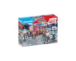 Produktbild: PLAYMOBIL | City Action | Starter Pack Polizei | Spielzeug für Kinder ab 4 Jahren | 71381