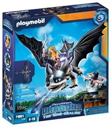 Produktbild: Playmobil Dragons 71081 The Nine Realms Thunder and Tom