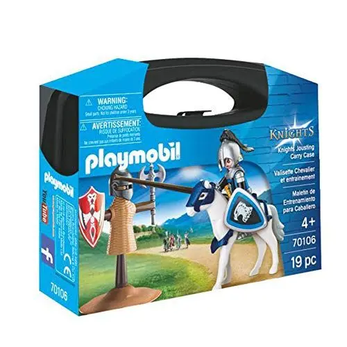 Produktbild: Playmobil - 70106 - Ritter und Trainingskoffer, bunt
