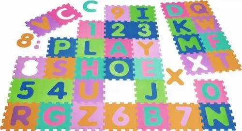 Produktbild: Playshoes 308738 EVA-Puzzlematten, 36 teilig, mehrfarbig