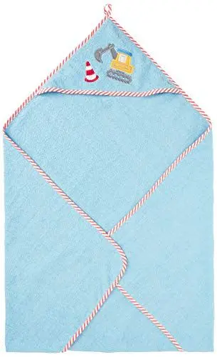 Produktbild: Playshoes Baby - Jungen Kapuzentuch Baustelle 340047, 17 - Bleu, 75x75cm